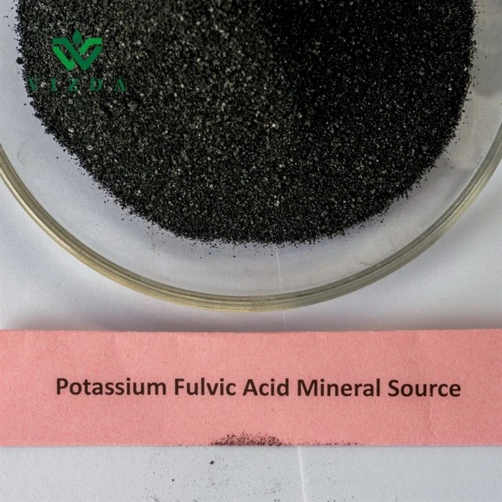 Fulvate Fertilizer Mineral Source Potassium Fulvate Powder