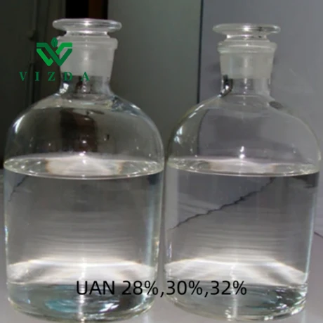 Surface Application UAN Liquid Spraying Directly On Soil Or Plants